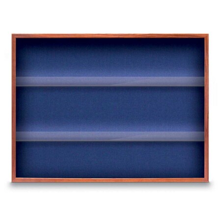 United Visual Products Outdoor Enclosed Combo Board, 48"x36", White Frame/Black Porc & Burgundy UVCB4836ODW-BLKPORC-DBURGU